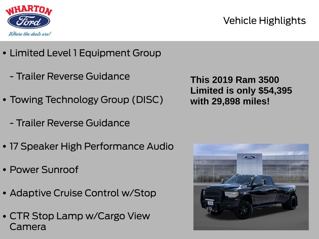 2019 Ram 3500 Limited - 10