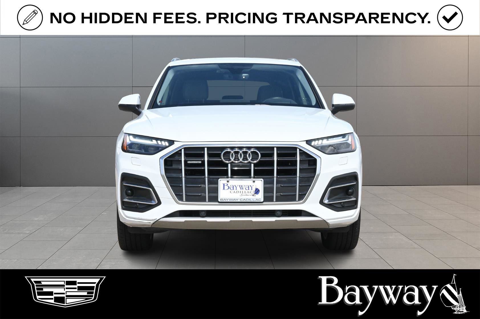 2021 Audi Q5 45 Prestige White at Wharton Ford