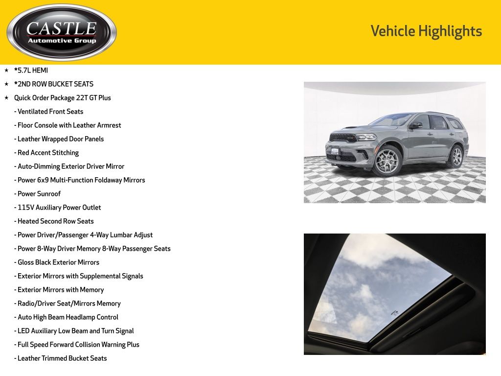 2026 DODGE DURANGO - Image 3