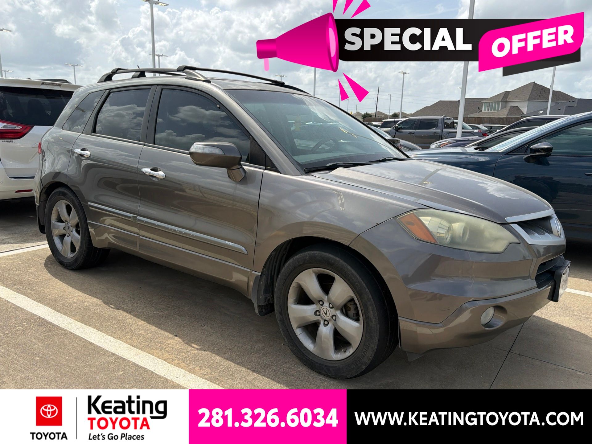 2008 Acura RDX SUV / Crossover All-Wheel Drive 5-Speed Automatic