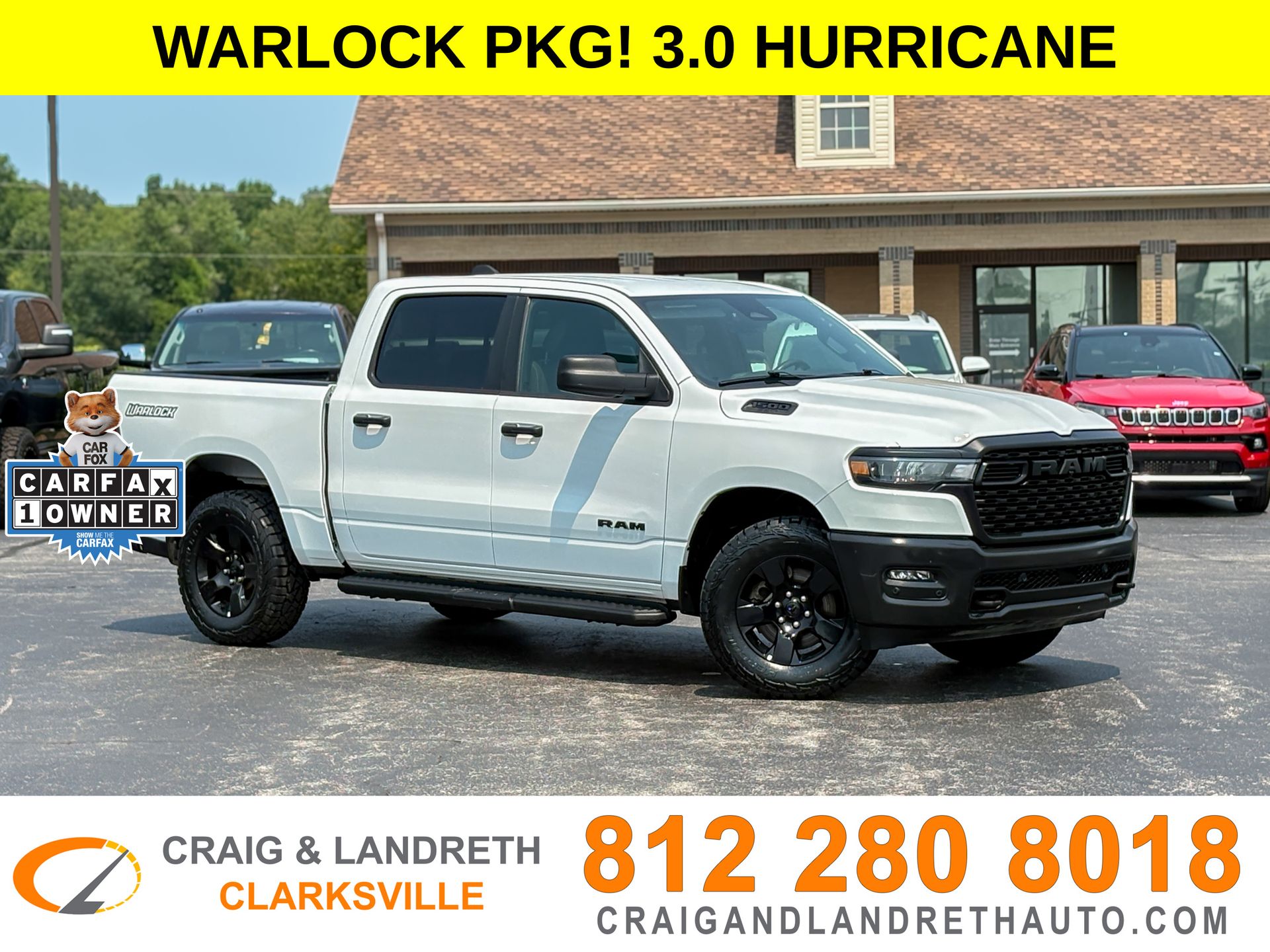  2025 RAM 1500 Warlock 4dr Crew Cab 4WD   