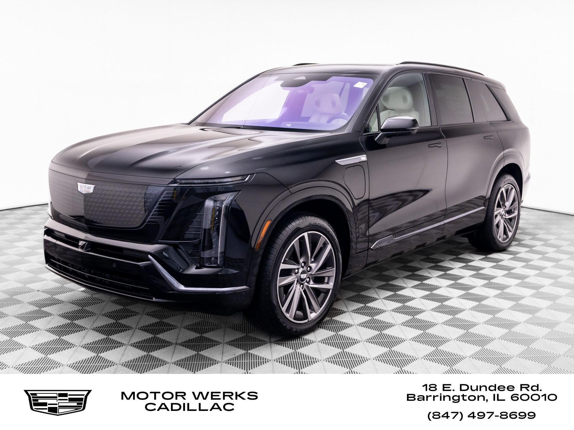 Stellar Black Metallic 2027 Cadillac VISTIQ SUV / Crossover All-Wheel Drive 1-Speed Automatic
