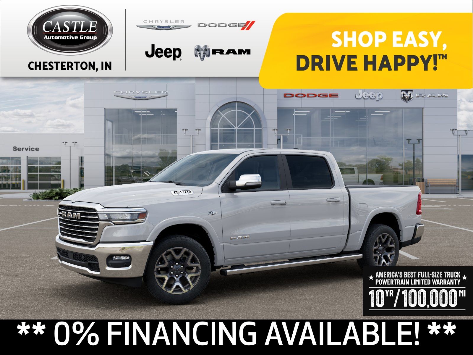 2026 RAM 1500 Laramie Crew Cab 4WD