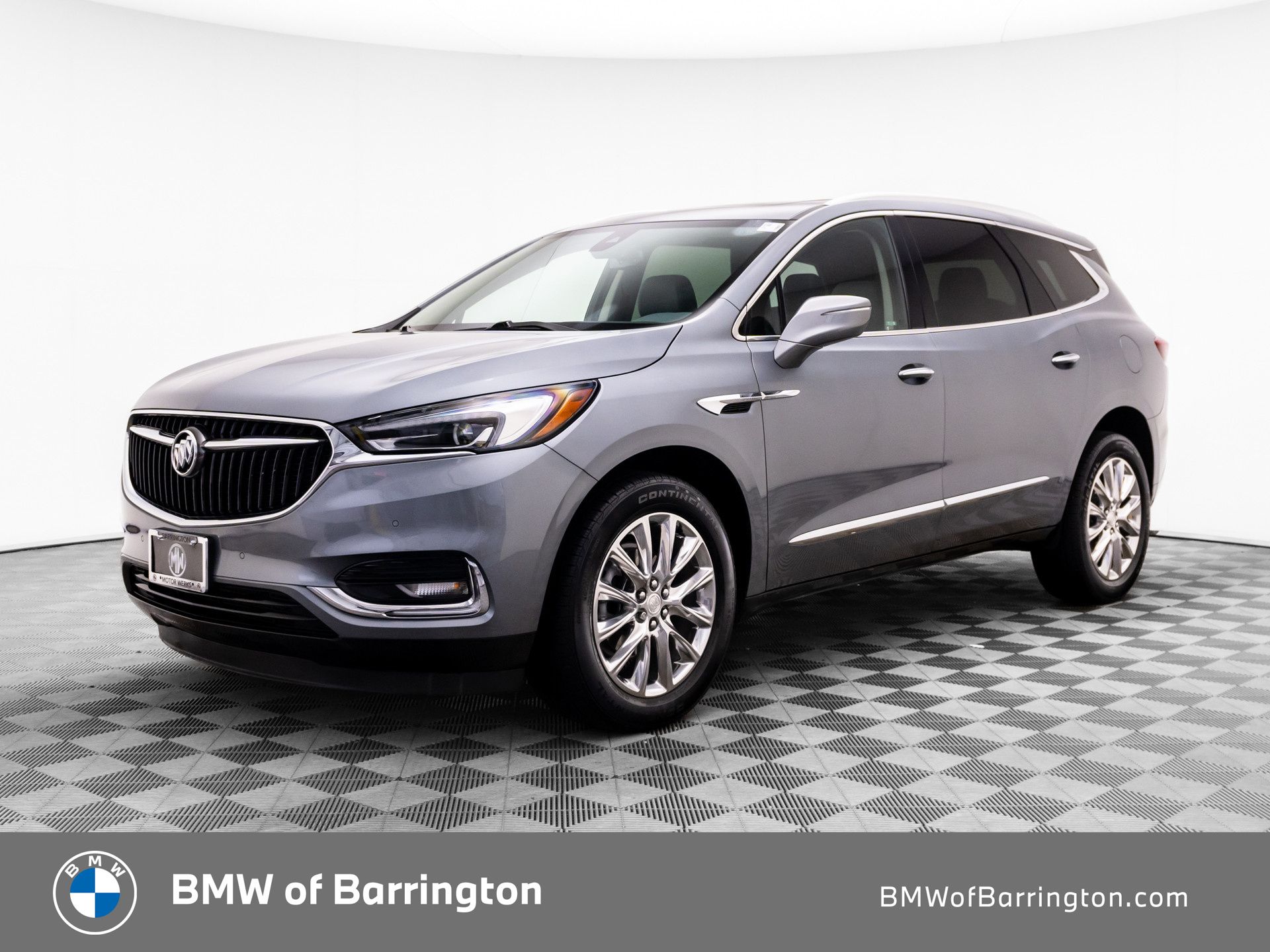 Gray (Satin Steel Metallic) 2021 Buick Enclave SUV / Crossover Four-Wheel Drive 9-Speed Automatic