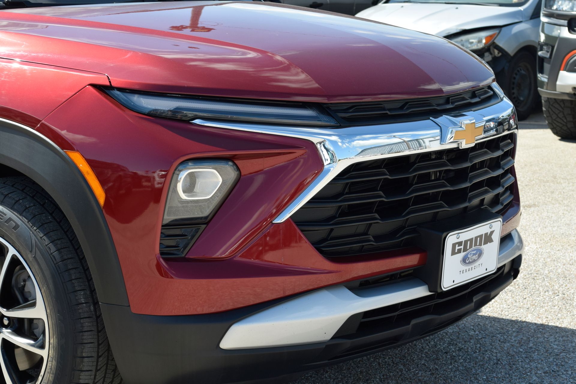 2024 Chevrolet TrailBlazer LT Red at Supreme Chevrolet of Gonzales