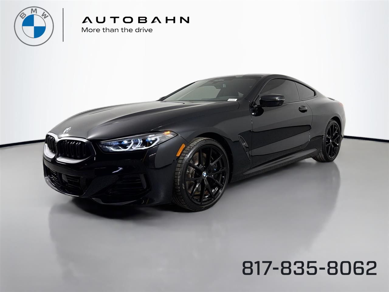 Black Sapphire Metallic 2026 BMW 8 Series 840i Coupe xDrive Coupe All-Wheel Drive 8-Speed Automatic