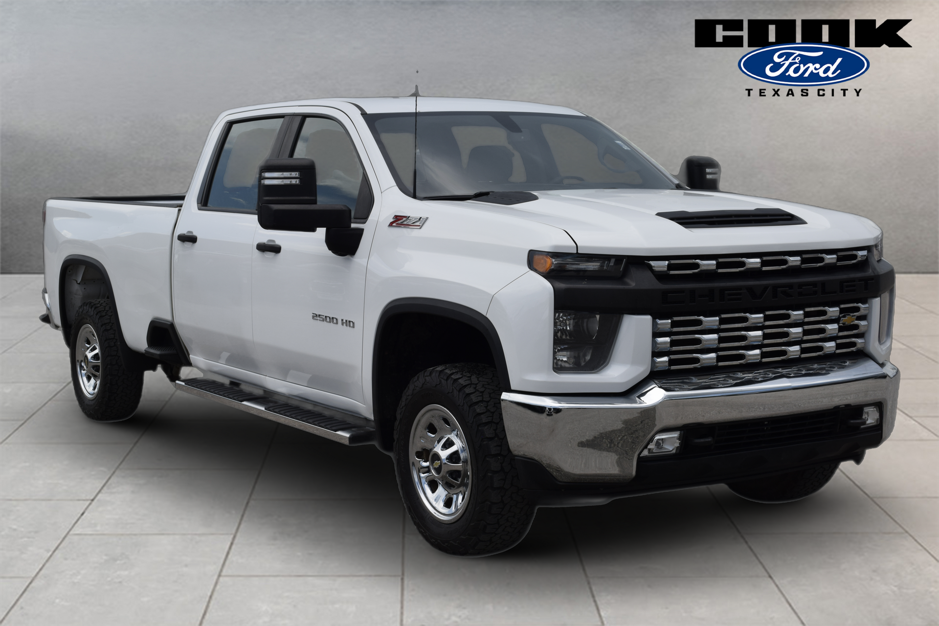 2020 Chevrolet Silverado 2500HD Work Truck White at Classic Elite Chevrolet Sugar Land