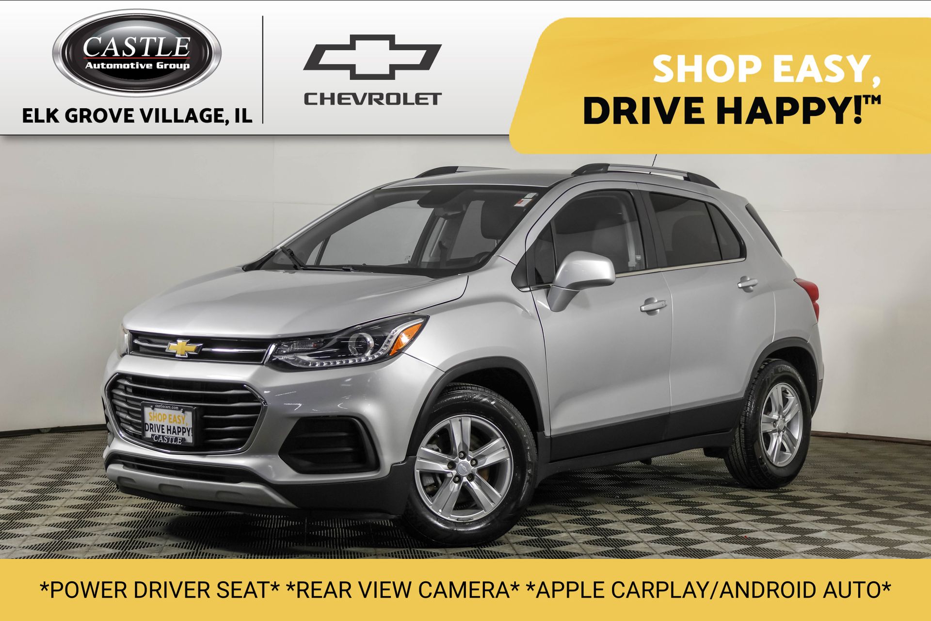 Silver Ice Metallic 2019 Chevrolet Trax SUV / Crossover Front-Wheel Drive 6-Speed Automatic