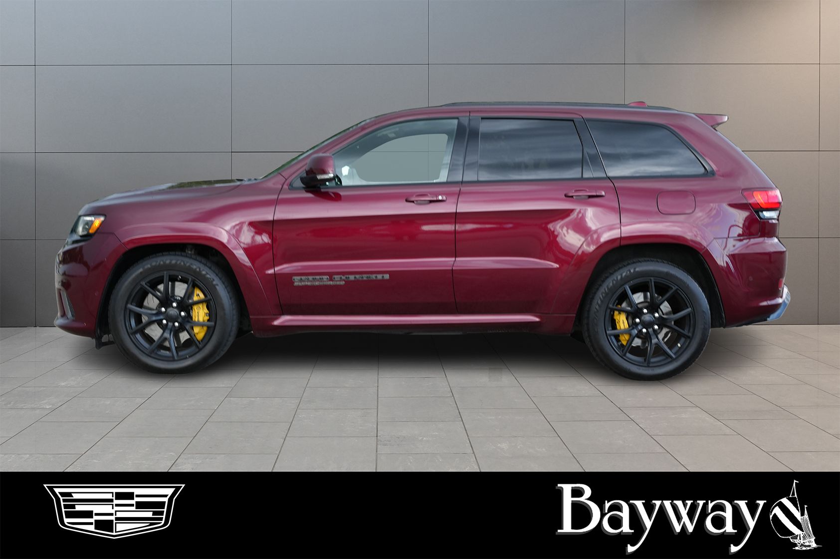 2019 Jeep Grand Cherokee Trackhawk Red at Autostrade