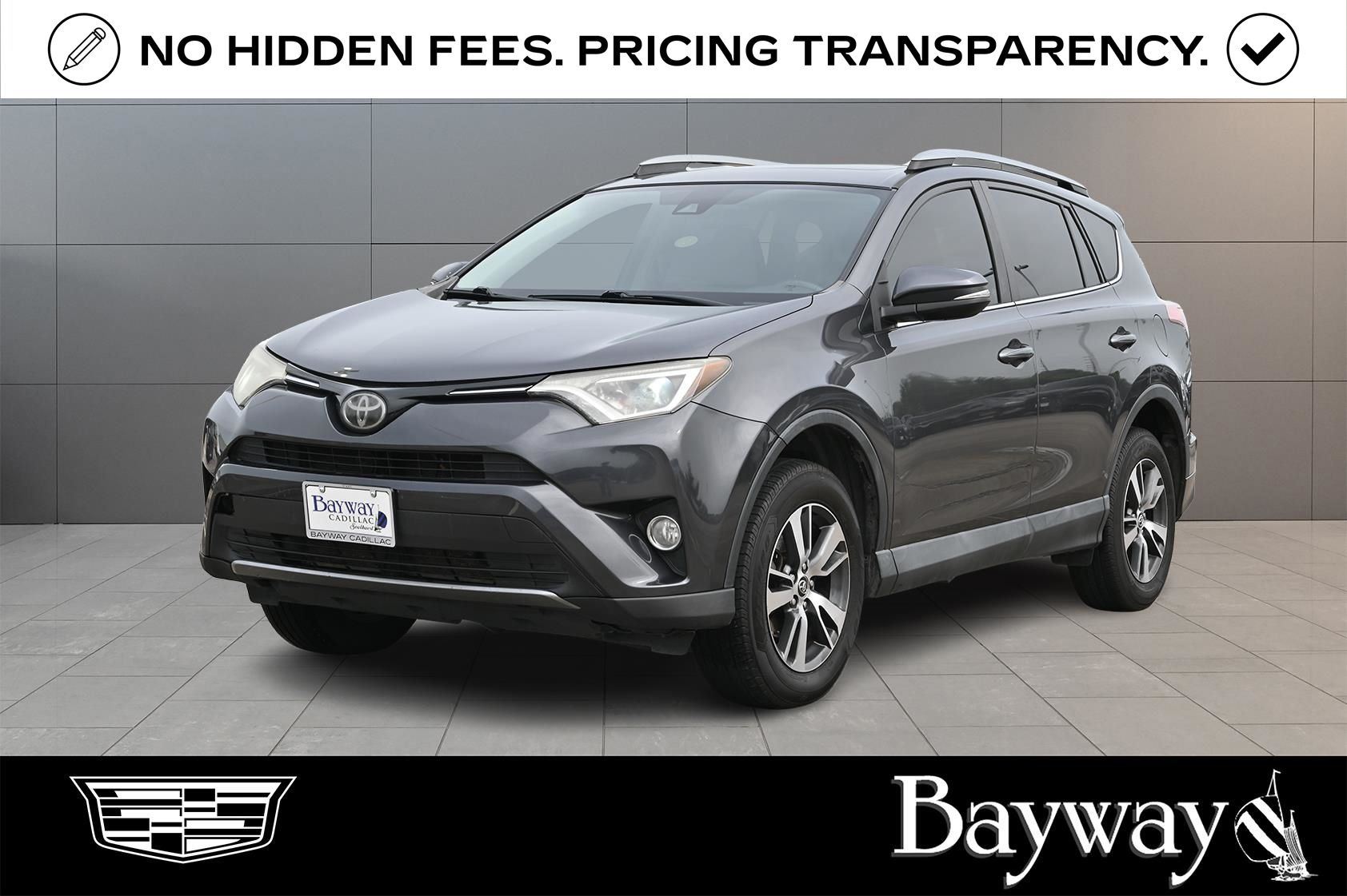 Magnetic Gray Metallic 2018 Toyota RAV4 SUV / Crossover Front-Wheel Drive 6-Speed Automatic