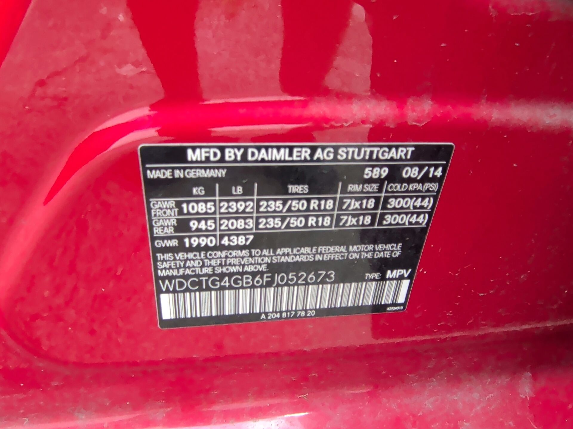 2015 Mercedes-Benz GLA GLA 250 Red at North Houston Mitsubishi