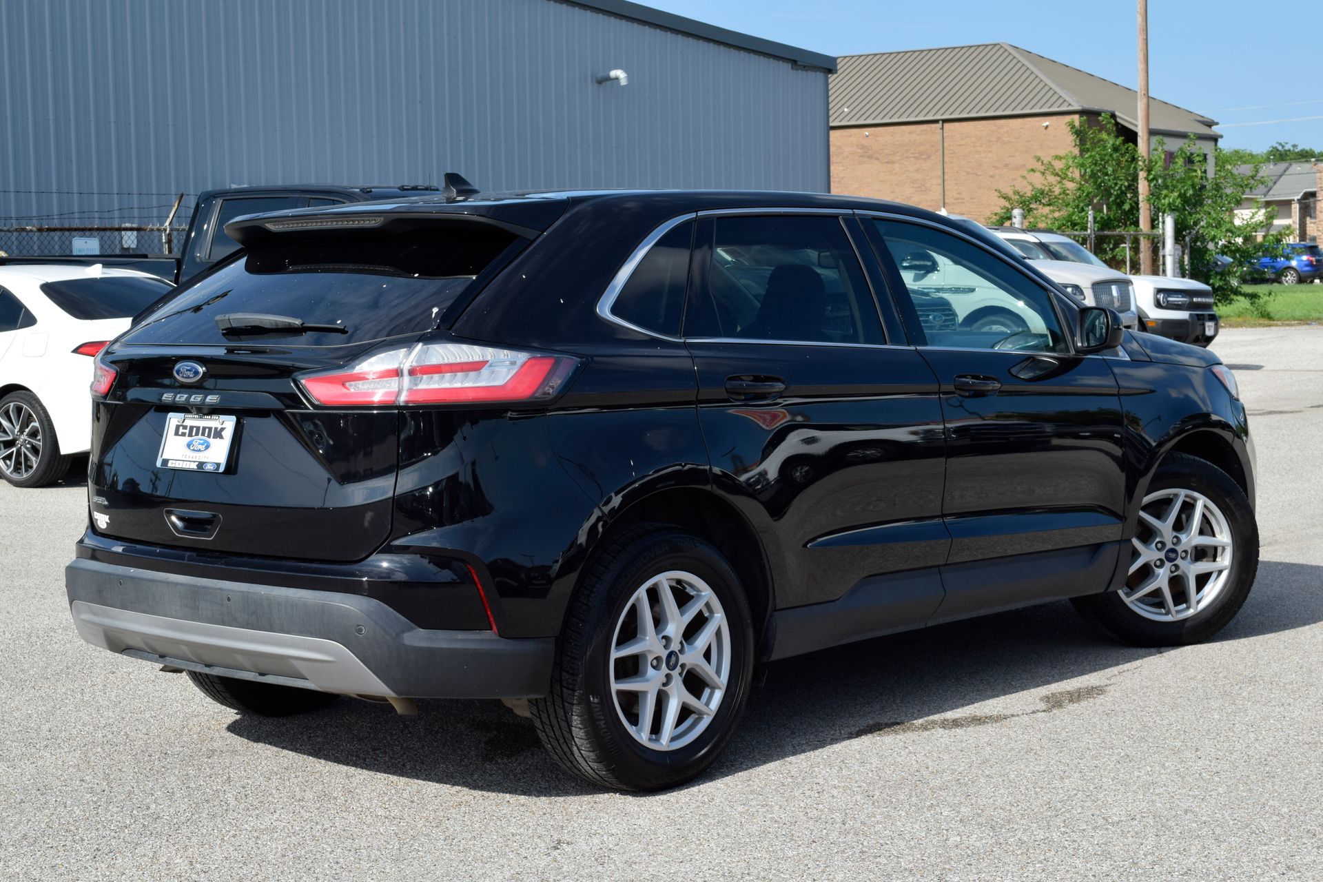 2021 Ford Edge SEL Black at DeMontrond Mazda