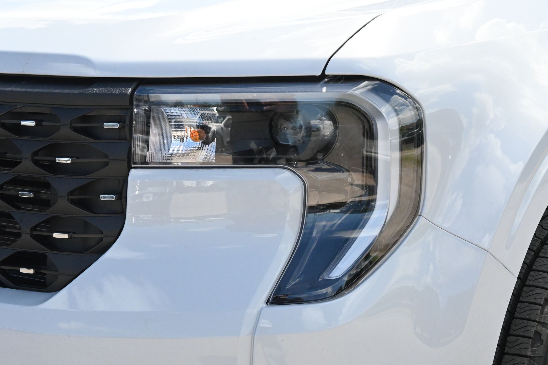 2026 Ford Maverick Lariat White at DeMontrond Ford