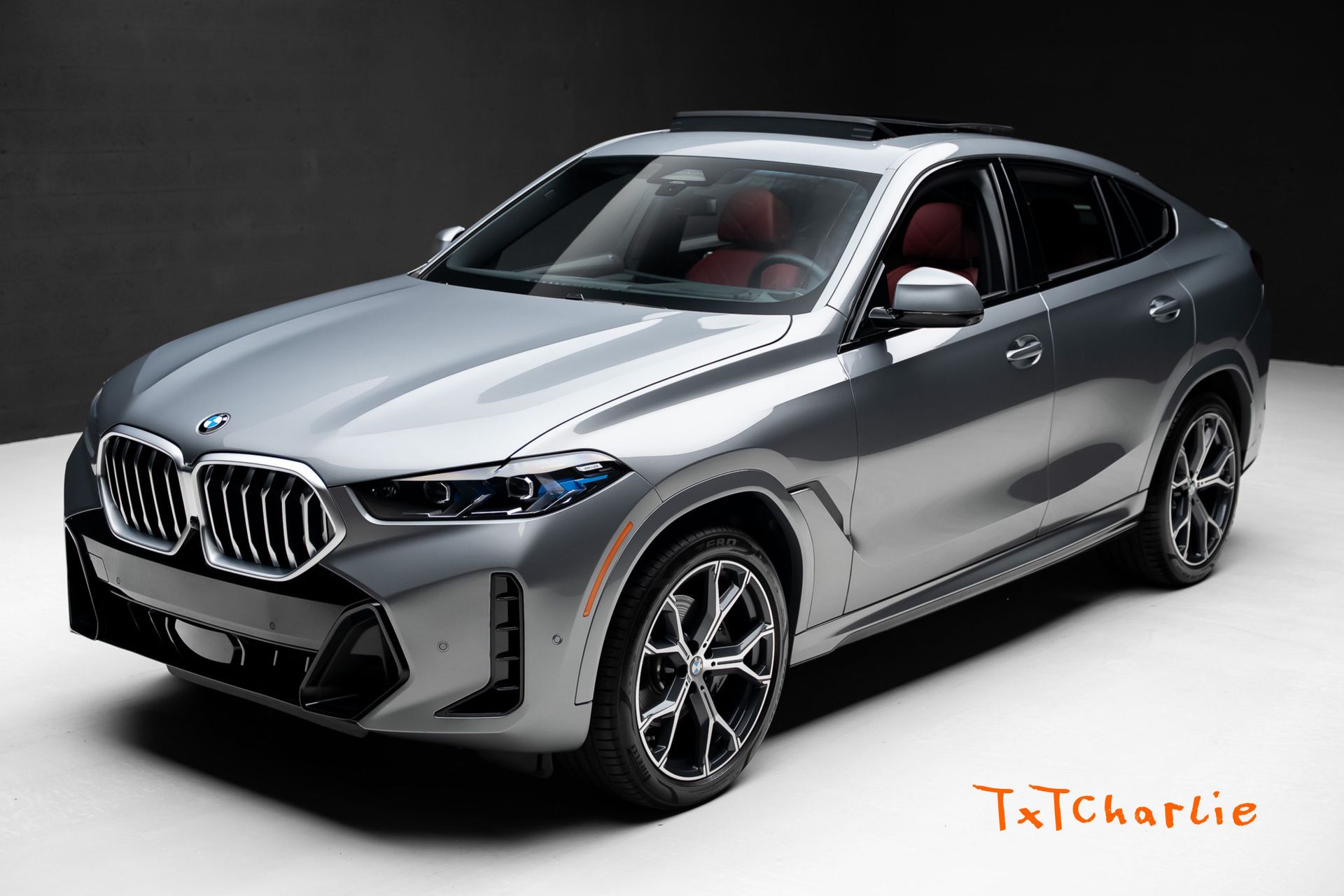 Gray Metallic 2026 BMW X6 SUV / Crossover All-Wheel Drive 8-Speed Automatic