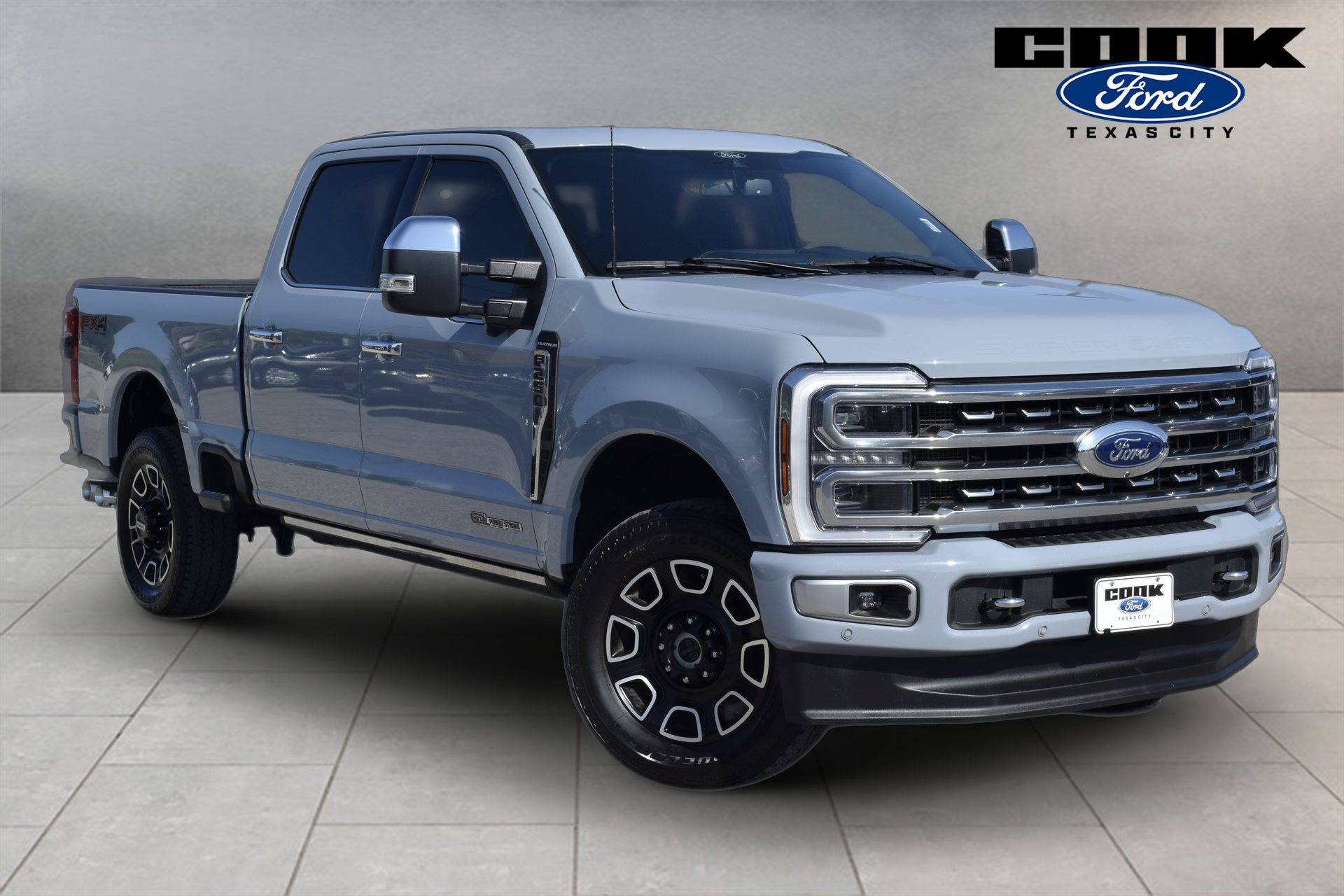 2024 Ford F-250SD Platinum Gray at South Houston Nissan