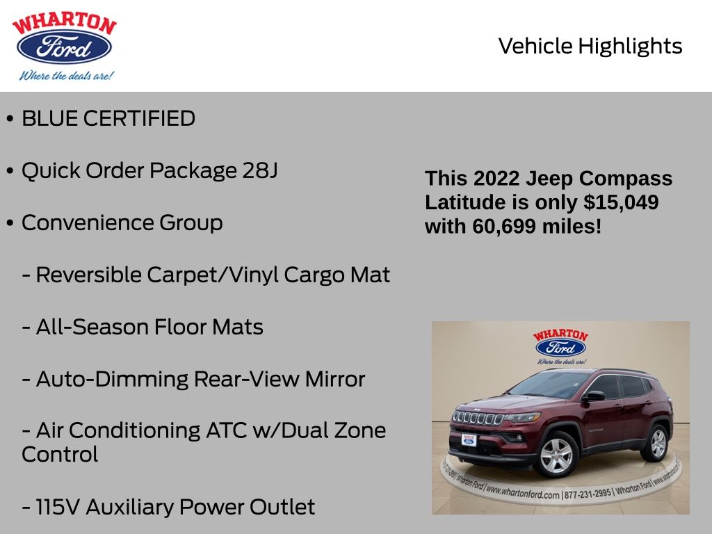 2022 Jeep Compass Latitude - 4