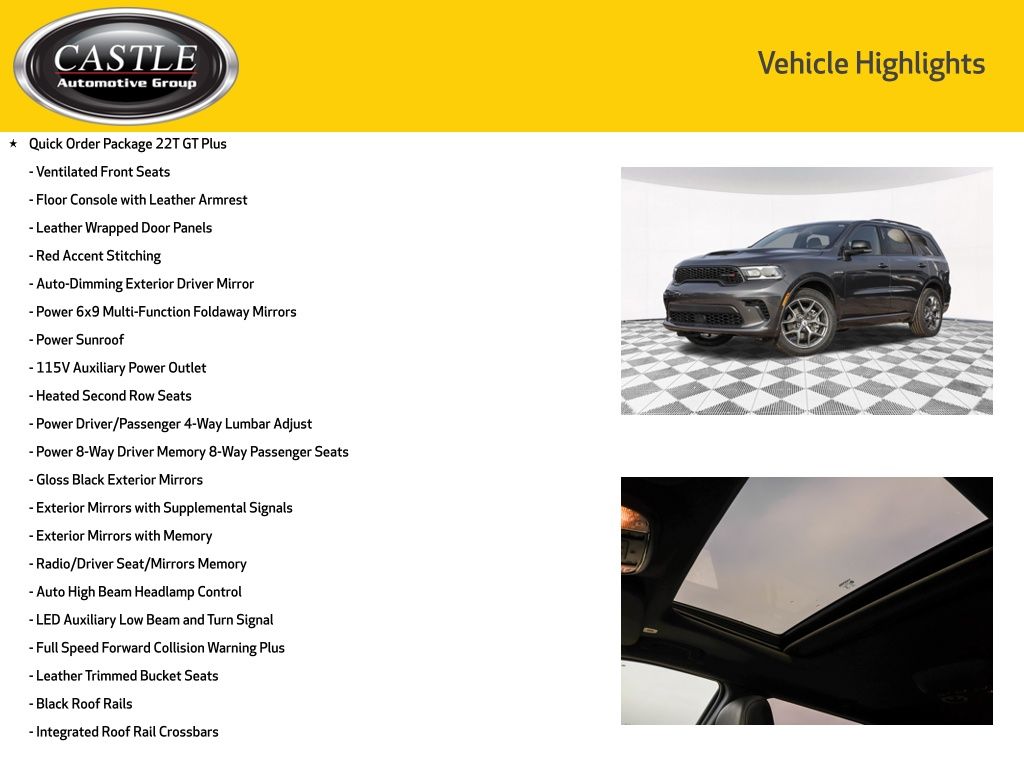 2026 DODGE DURANGO - Image 3