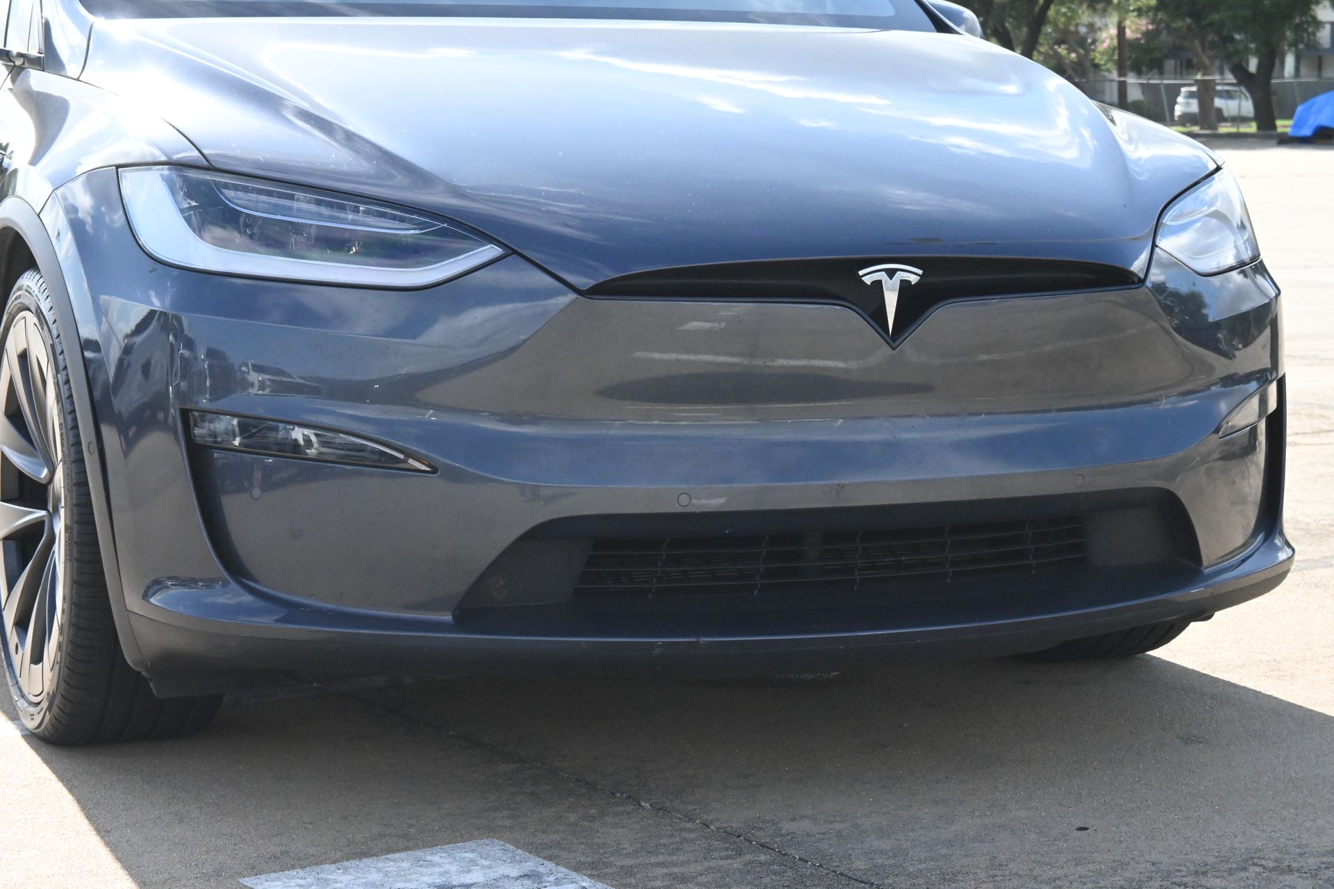 2023 Tesla Model X Standard Range Gray at DeMontrond Automotive Group