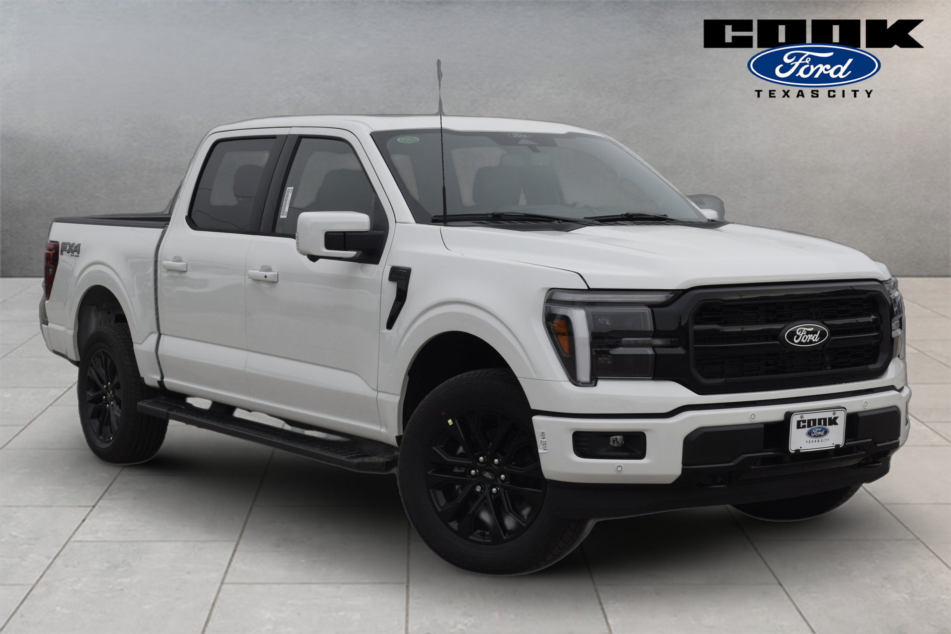 2026 Ford F-150 Lariat White at Cook Ford