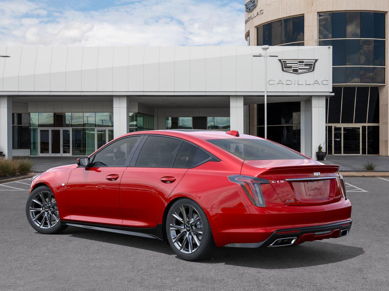 2025 Cadillac CT5 Sport Red at AutoSavvy Houston Northwest