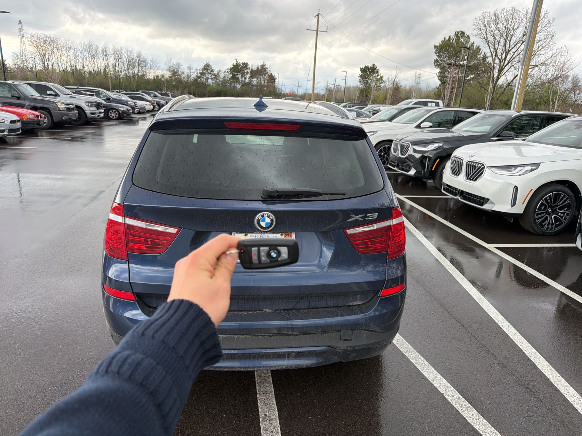 used 2016 BMW X3 car, priced at $12,500