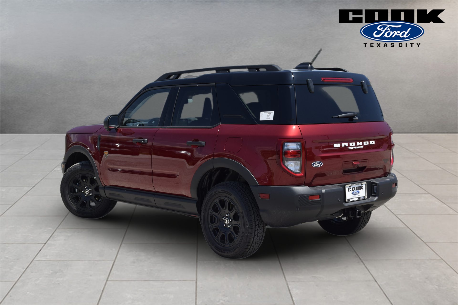 2026 Ford Bronco Sport Badlands Red at Classic Ford Galveston