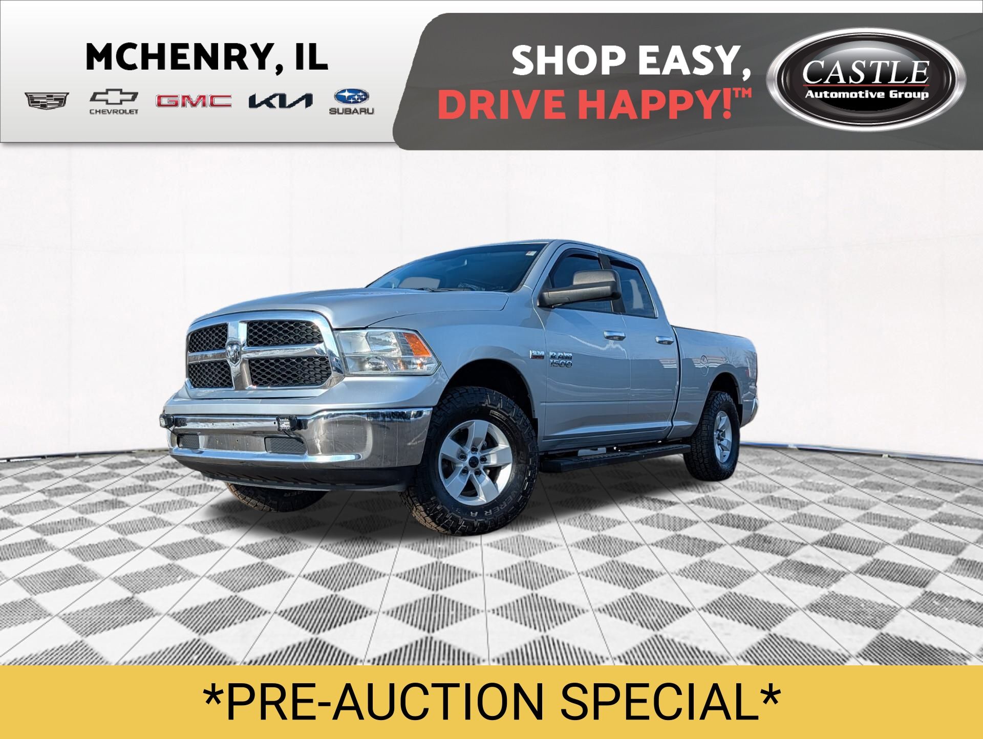 2016 RAM 1500 SLT Quad Cab 4WD