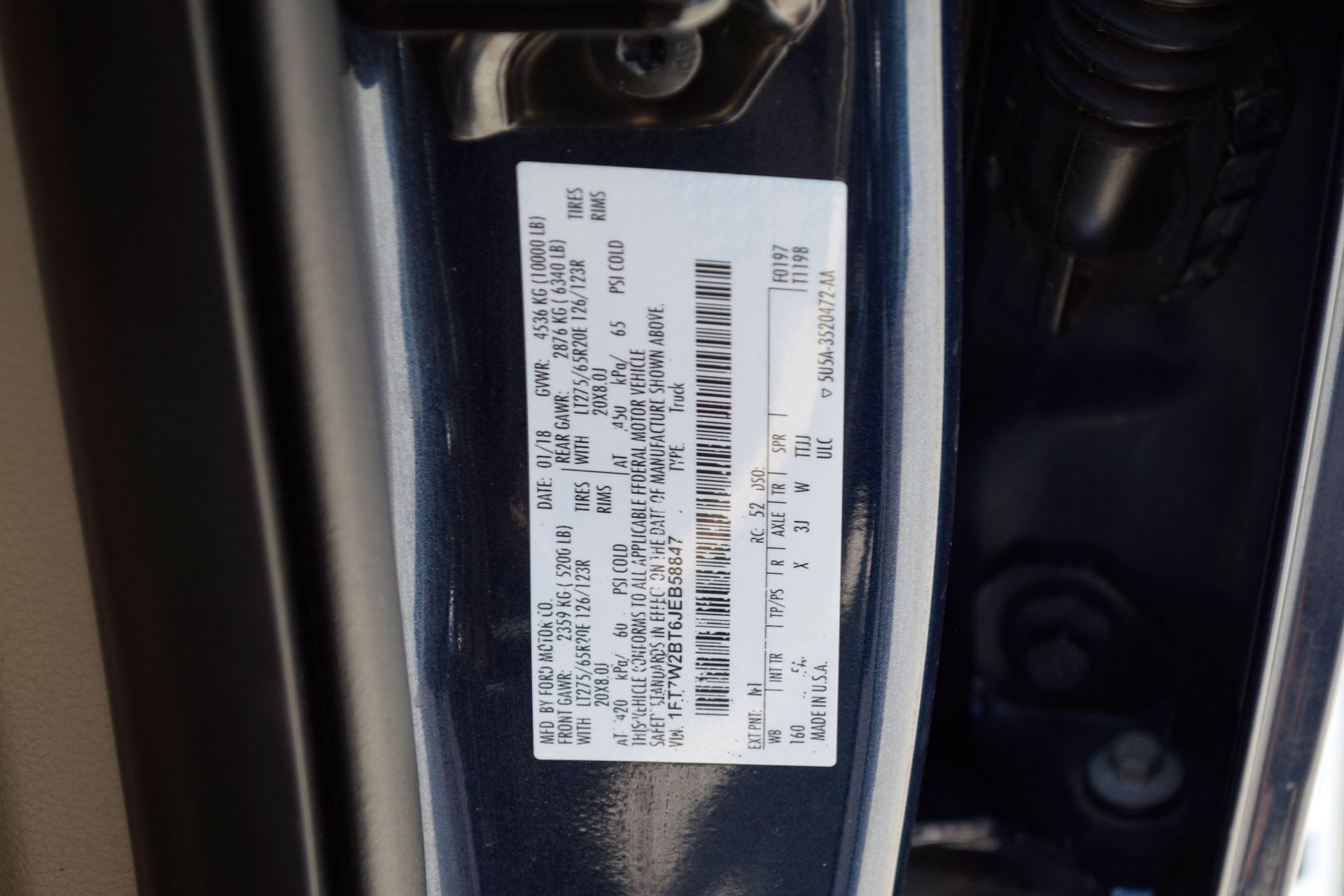 2018 Ford F-250SD Lariat Blue at Martin Chrysler Dodge Jeep Ram