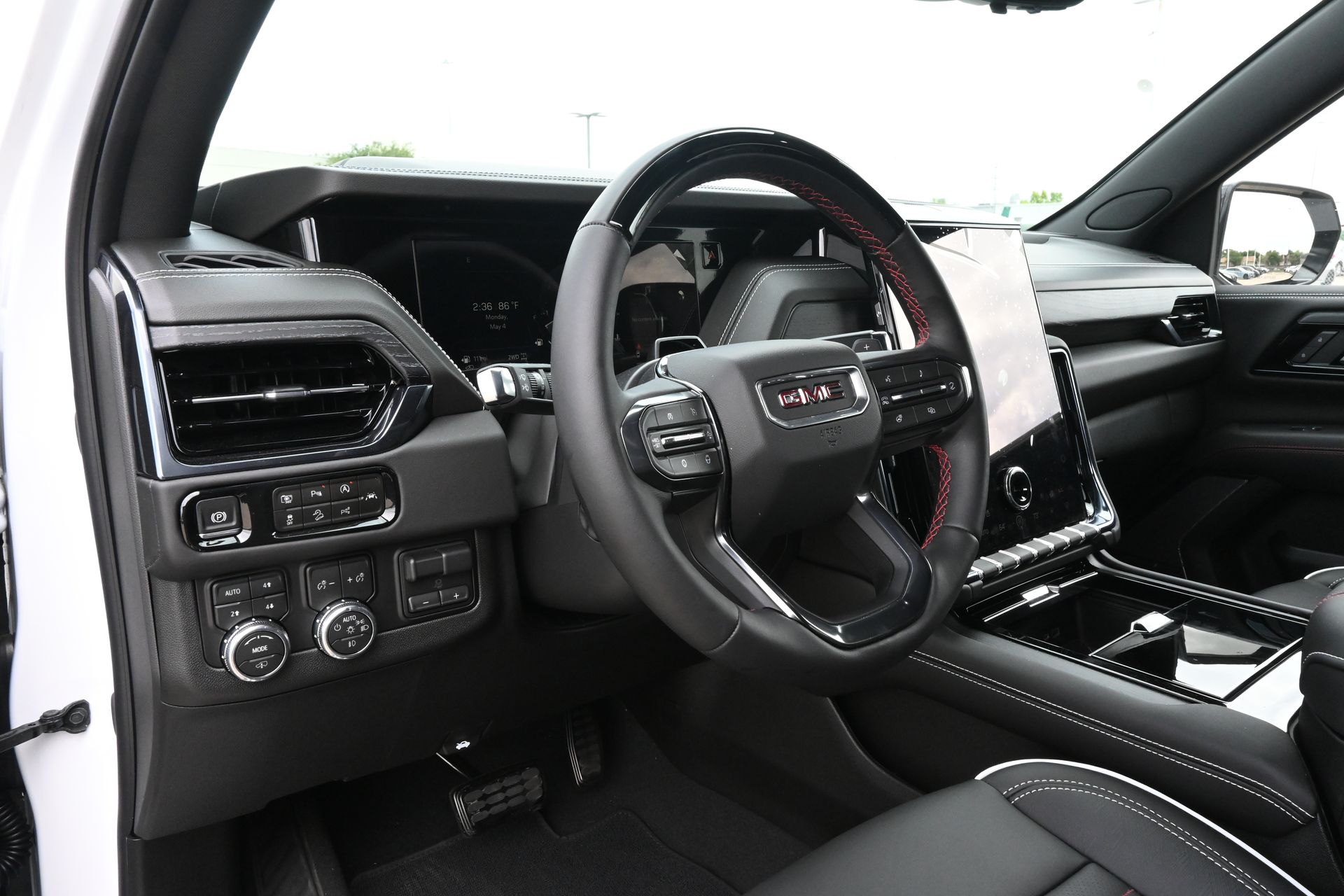 2026 GMC Yukon AT4 Ultimate White at Central Houston Nissan