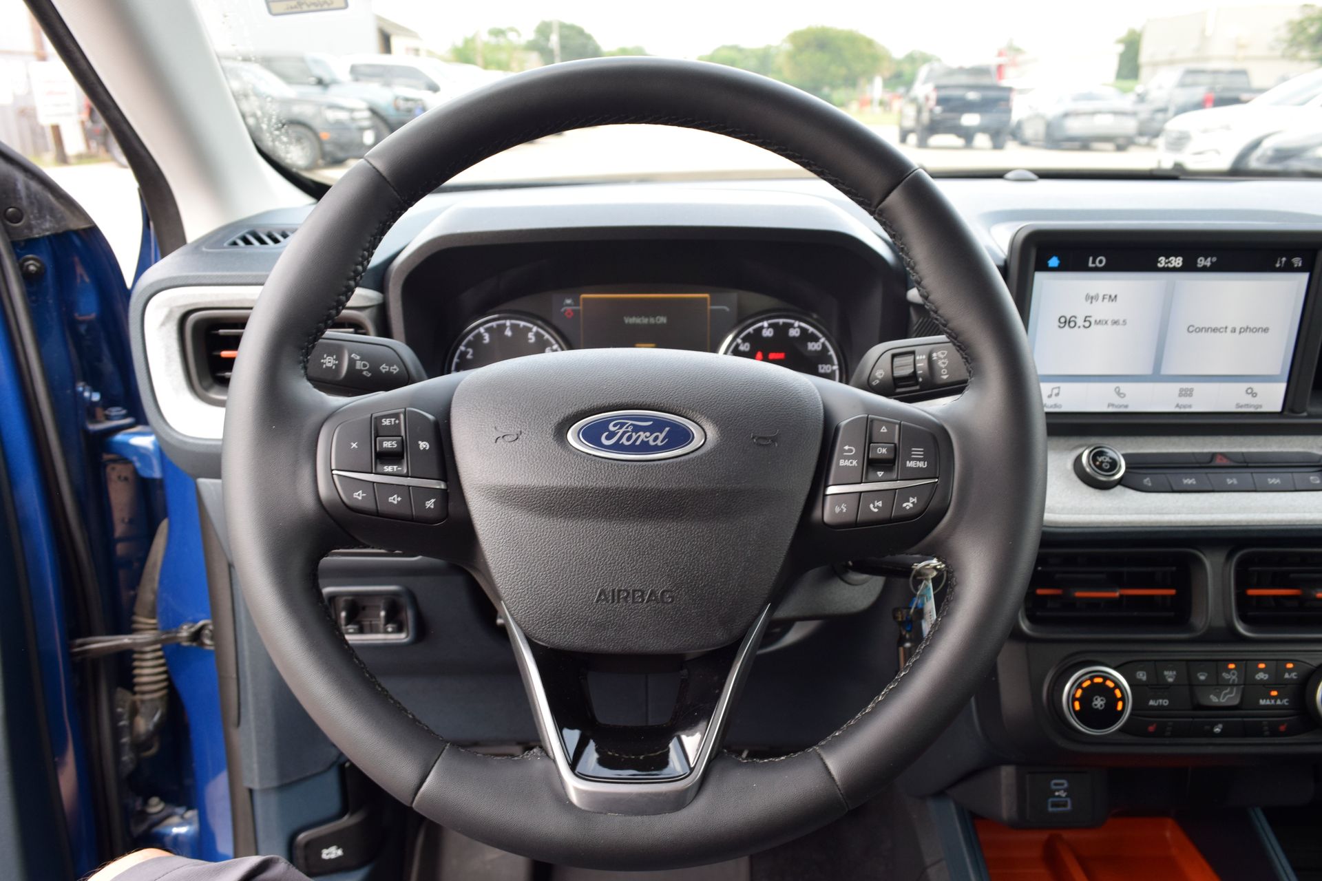 2024 Ford Maverick XLT Blue at DeMontrond Mazda
