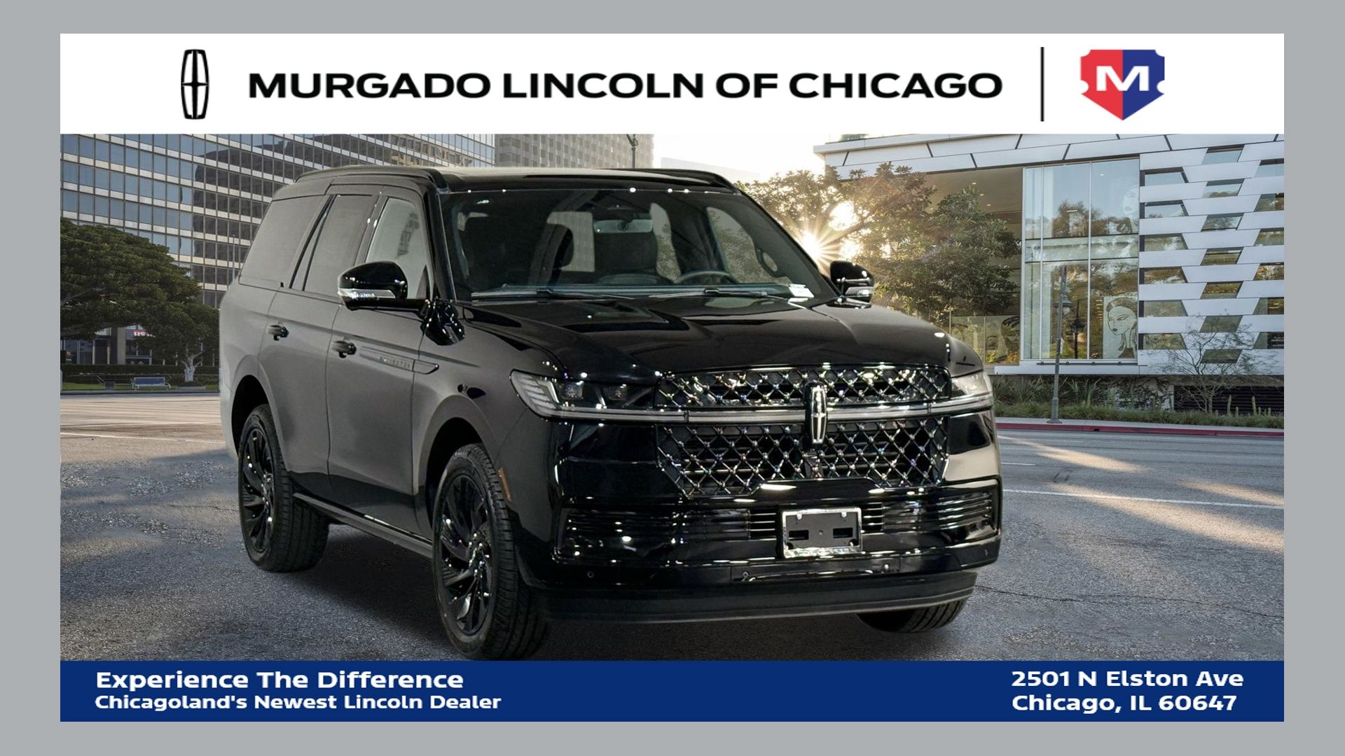 Infinite Black Metallic Clearcoat 2026 Lincoln Navigator SUV / Crossover Four-Wheel Drive Automatic