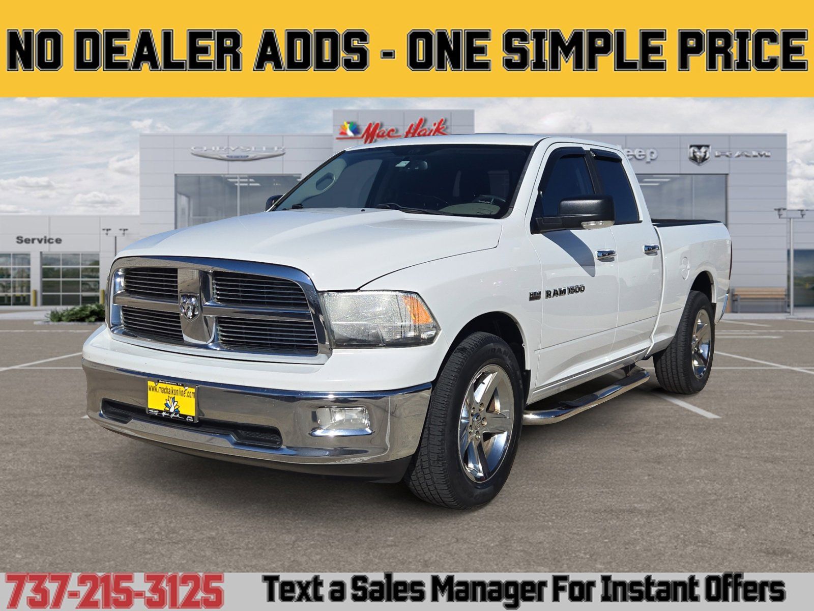 2012 RAM 1500 Lone Star Quad Cab