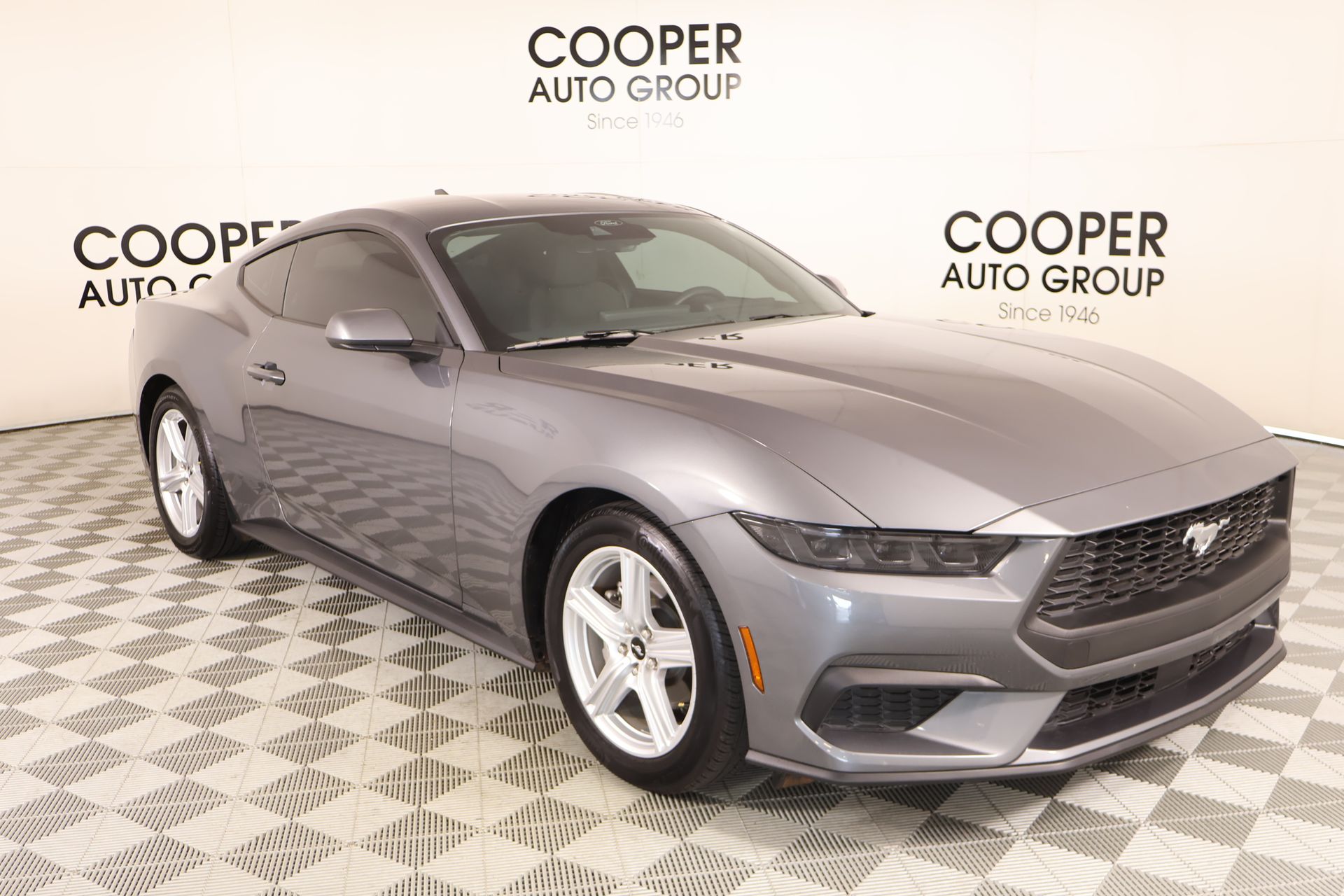 Gray Metallic 2026 Ford Mustang Coupe Rear-Wheel Drive Automatic