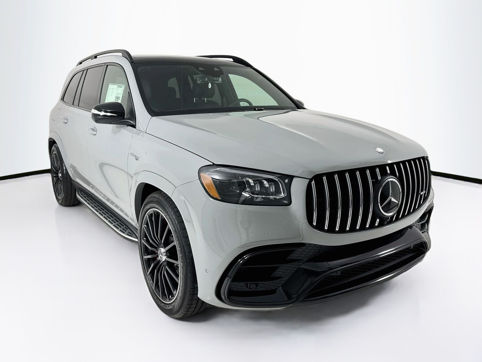 Gray (MANUFAKTUR Alpine Grey) 2026 Mercedes-Benz GLS SUV / Crossover All-Wheel Drive 9-Speed Automatic