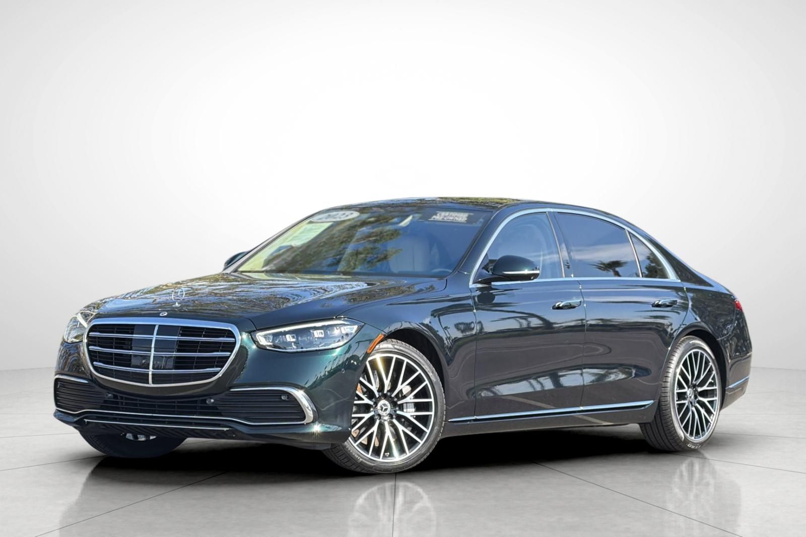 Emerald Green Metallic 2023 Mercedes-Benz S-Class Sedan All-Wheel Drive 9-Speed Automatic