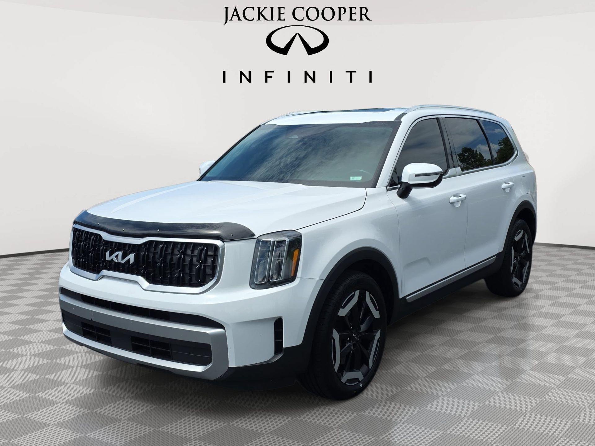 Glacial White Pearl 2023 Kia Telluride EX FWD SUV / Crossover Front-Wheel Drive 8-Speed Automatic
