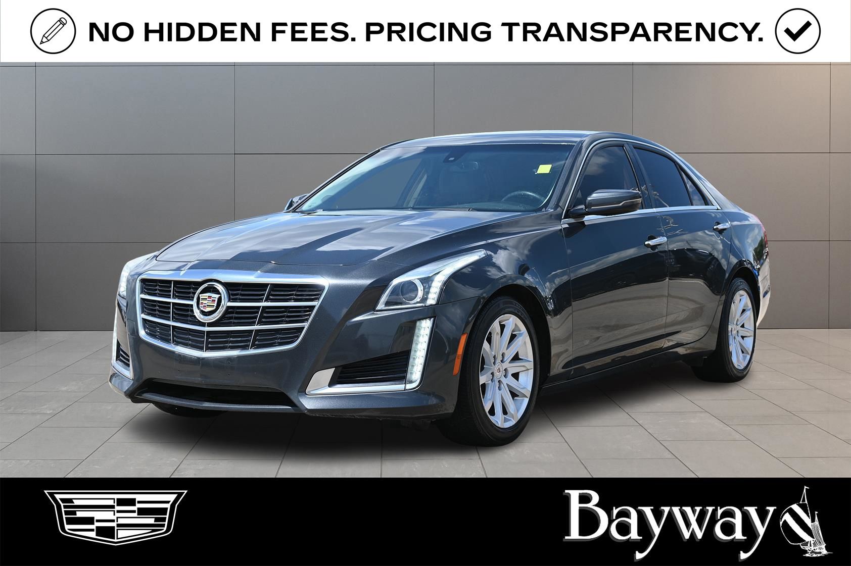 2014 Cadillac CTS 2.0L Turbo Gray at Bravo Nissan