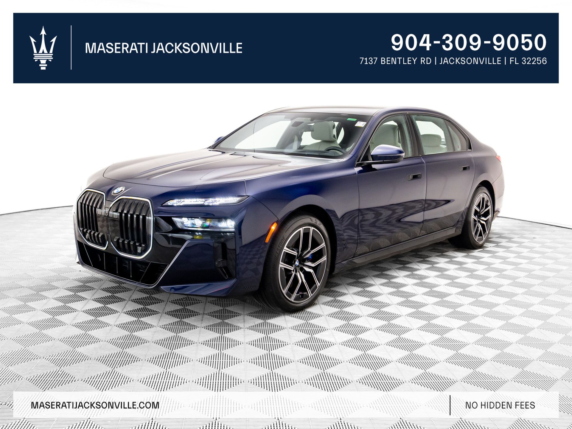 Tanzanite Blue II Metallic 2025 BMW 7 Series 760i xDrive Sedan All-Wheel Drive 8-Speed Automatic