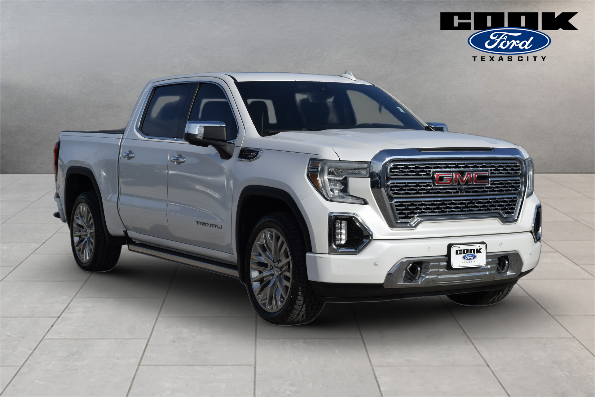 2019 GMC Sierra 1500 Denali White at Classic Elite Chevrolet Sugar Land