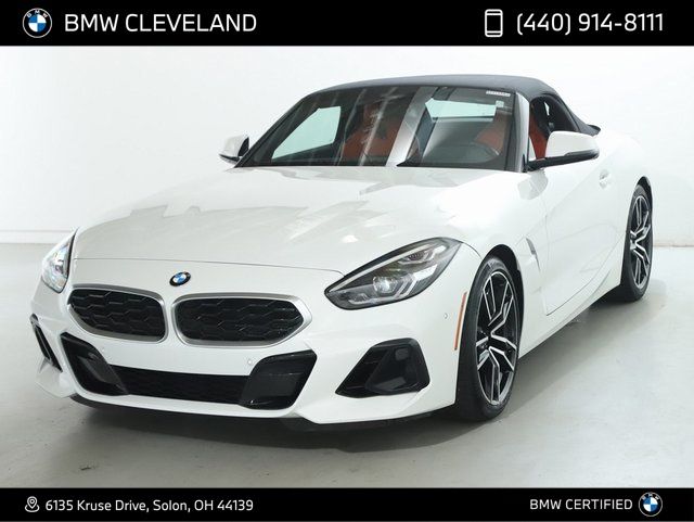 Alpine White 2023 BMW Z4 Convertible Rear-Wheel Drive 8-Speed Automatic