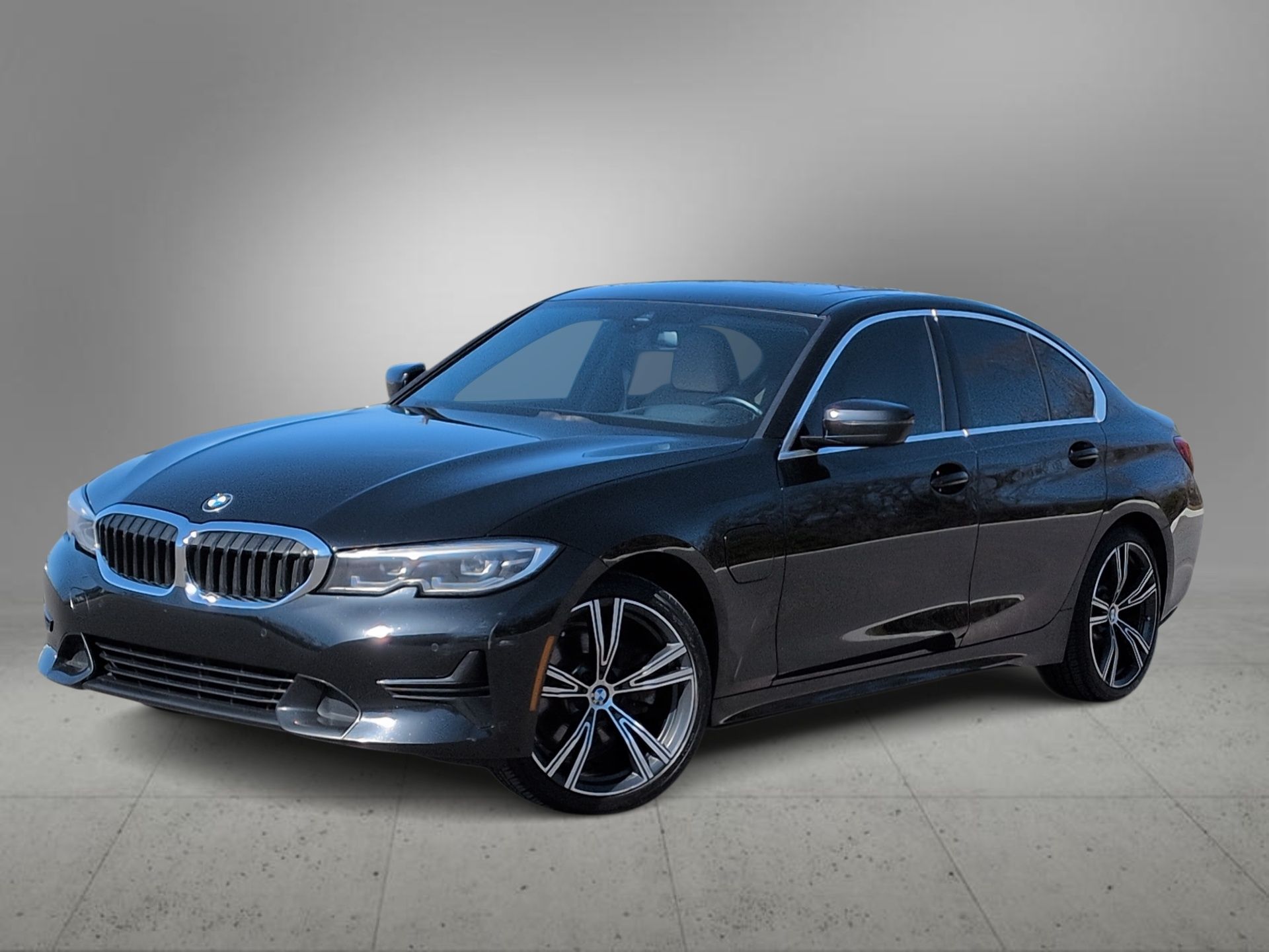 Black Sapphire Metallic 2021 BMW 3 Series 330e xDrive Hybrid Plug-in AWD Sedan All-Wheel Drive 8-Speed Automatic