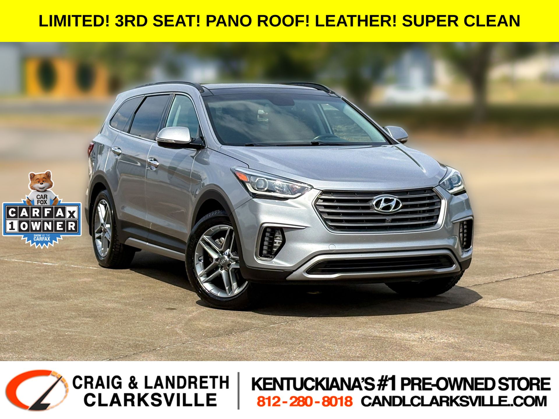 Iron Frost 2019 Hyundai Santa Fe XL SUV / Crossover Front-Wheel Drive 6-Speed Automatic