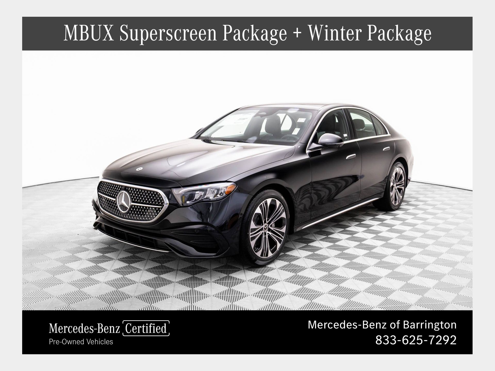 Black 2026 Mercedes-Benz E-Class E 350 4MATIC Sedan All-Wheel Drive 9-Speed Automatic