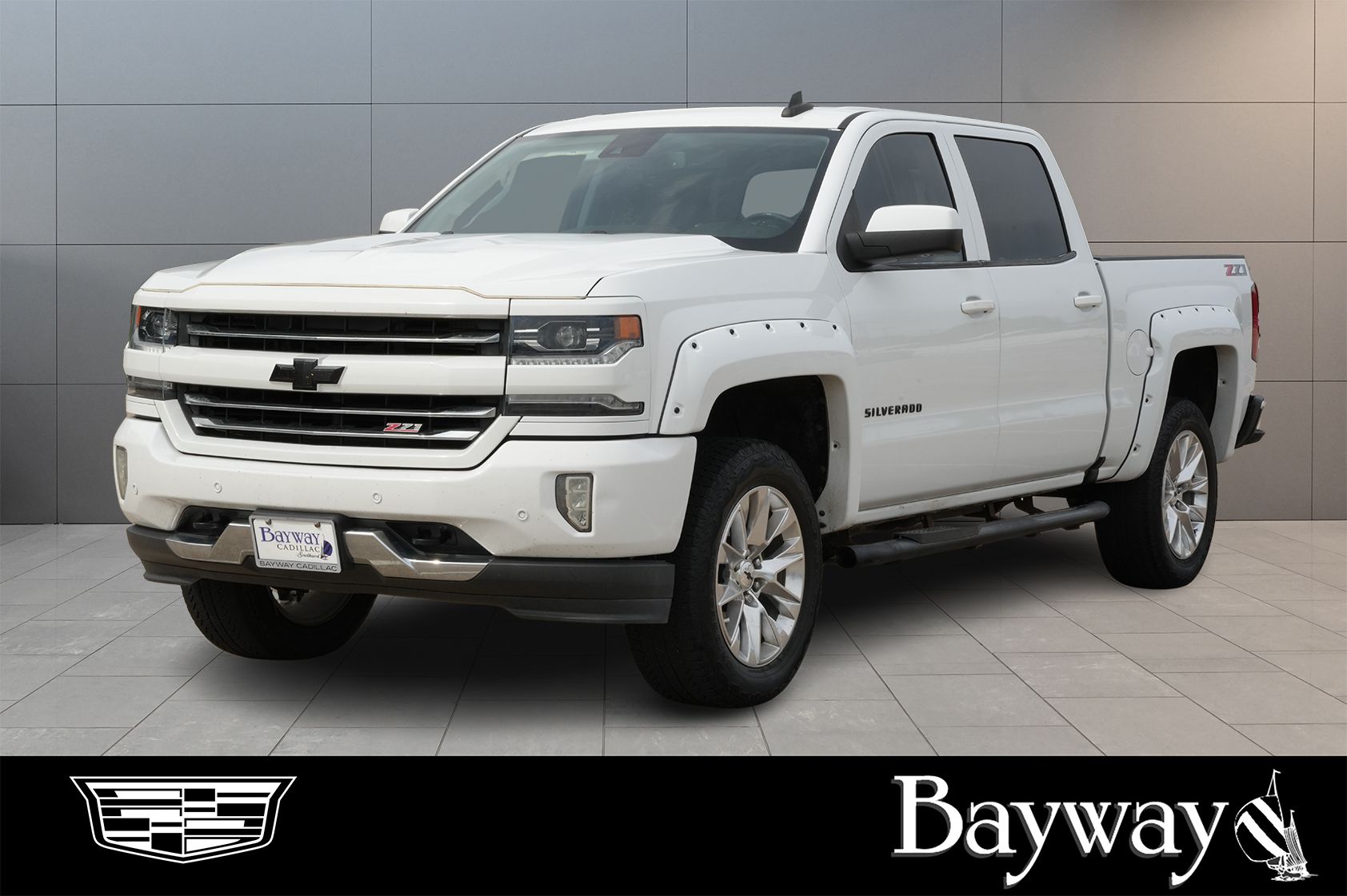 2018 Chevrolet Silverado 1500 LTZ White at Monument Chevrolet
