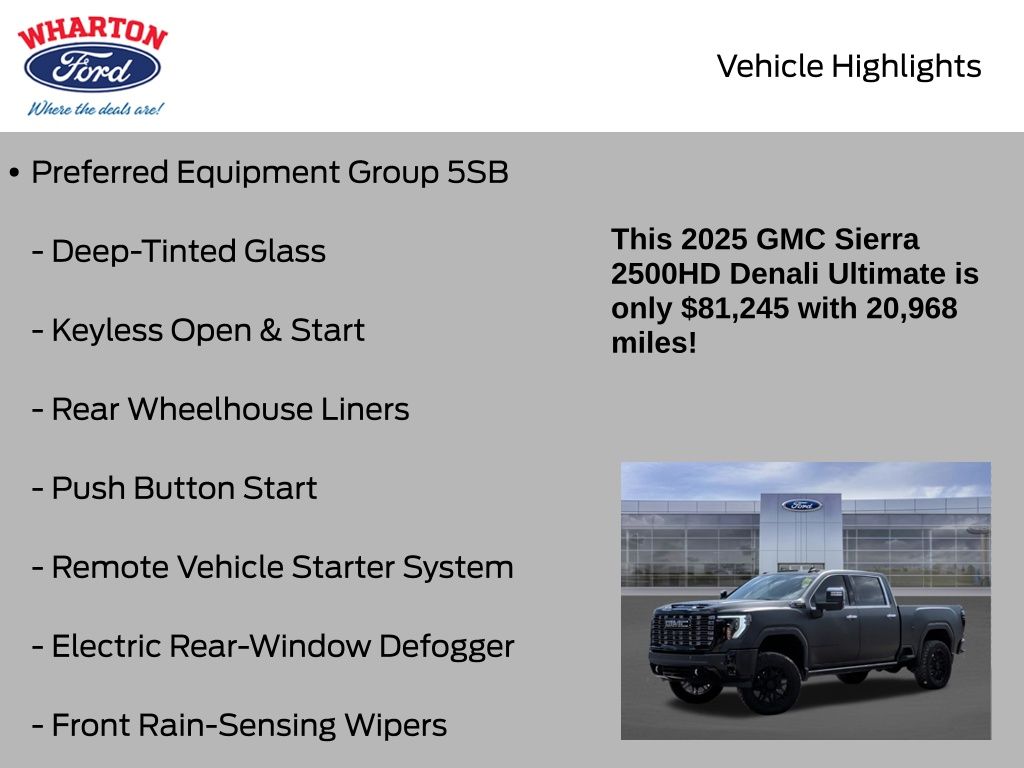 2025 GMC Sierra 2500HD Denali Ultimate - 10