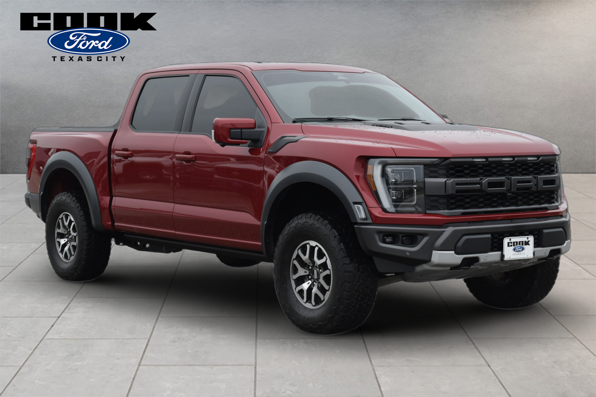 2022 Ford F-150 Raptor Red at Cook Ford