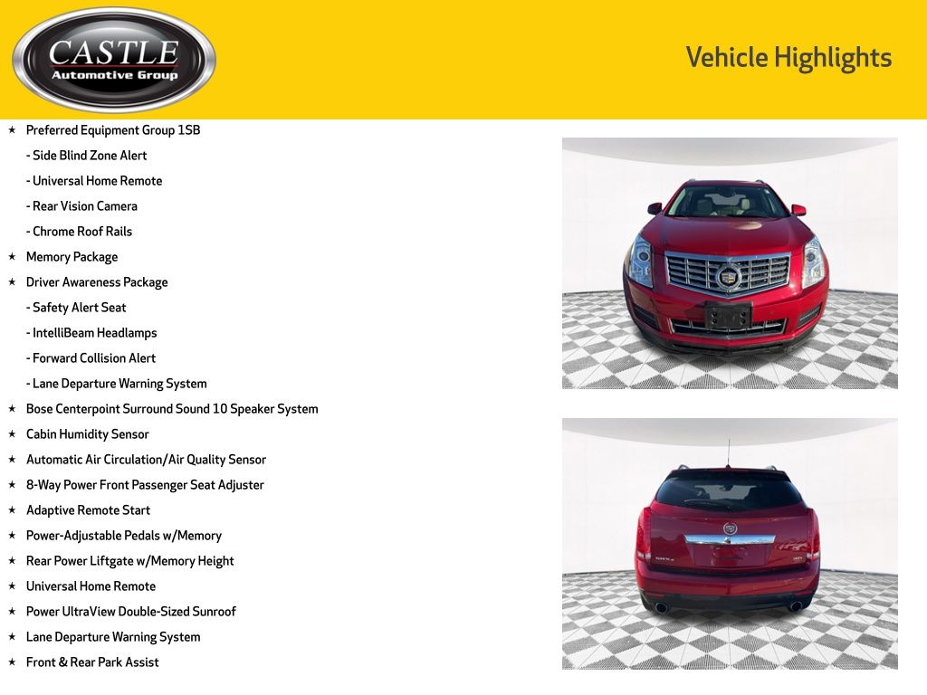 2015 CADILLAC SRX - Image 7