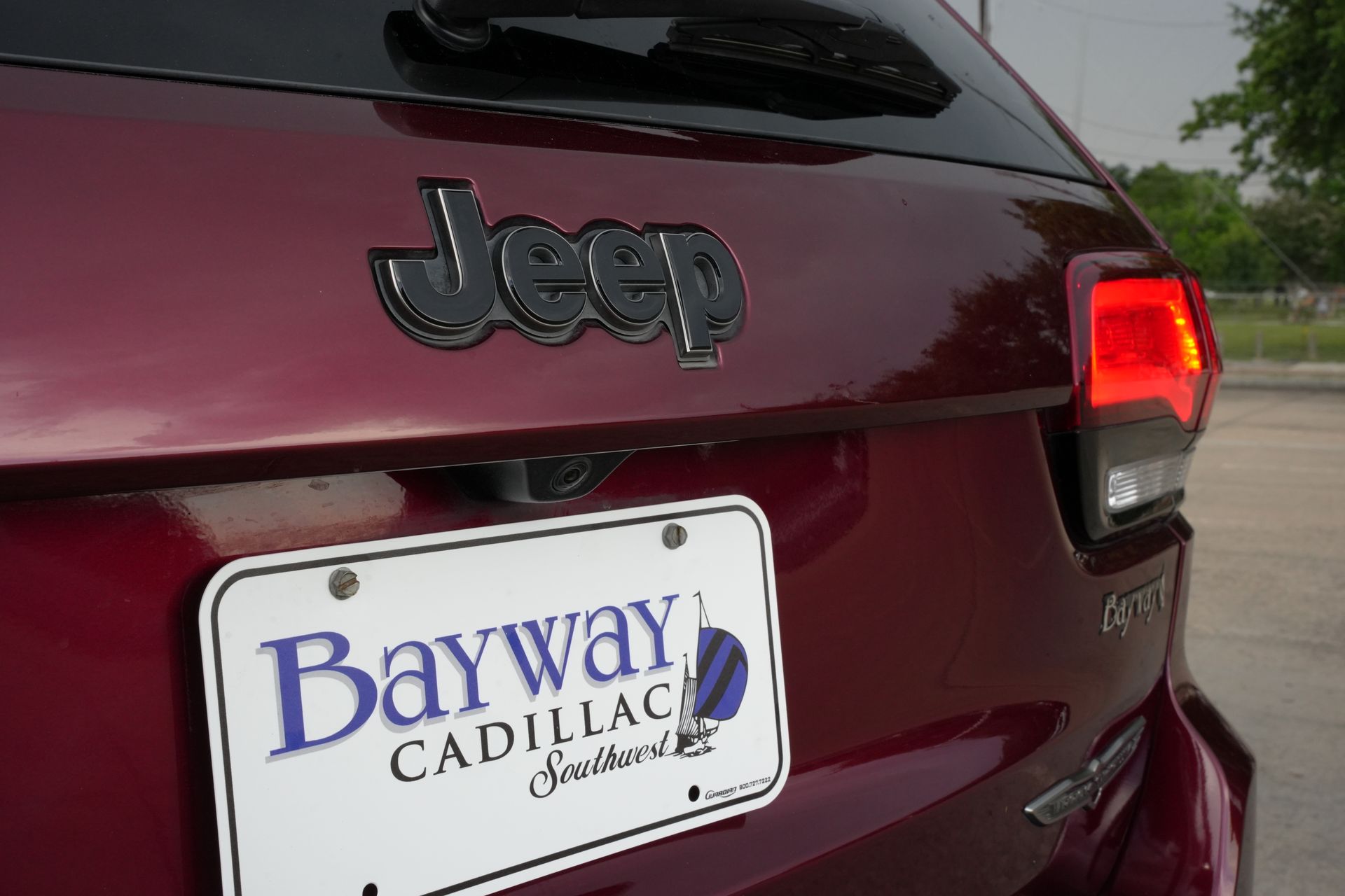 2019 Jeep Grand Cherokee Trackhawk Red at Autostrade