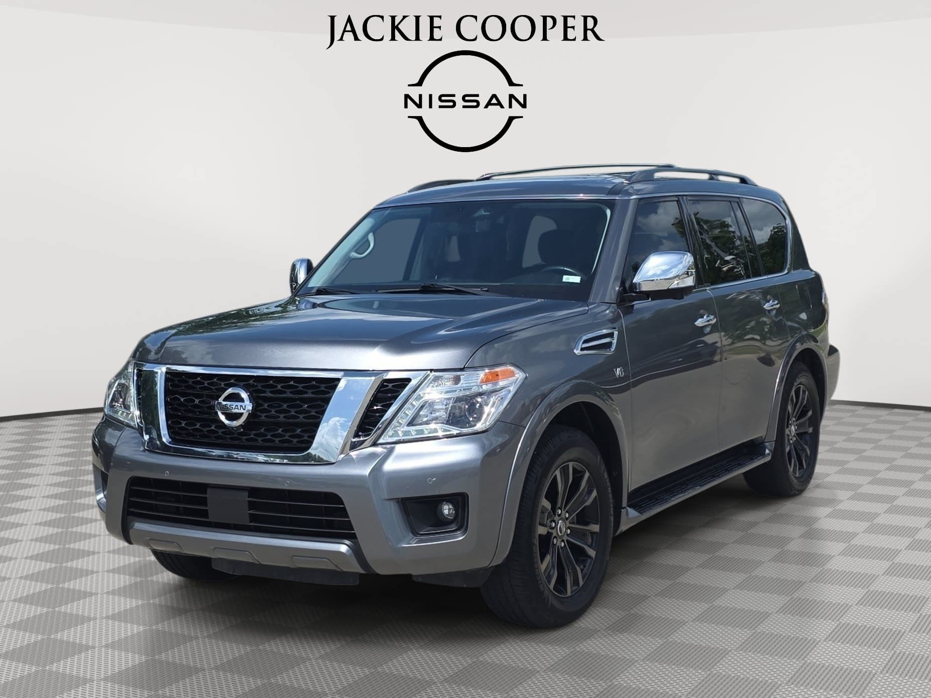 Gray (Gun Metallic) 2020 Nissan Armada SUV / Crossover Four-Wheel Drive 7-Speed Automatic