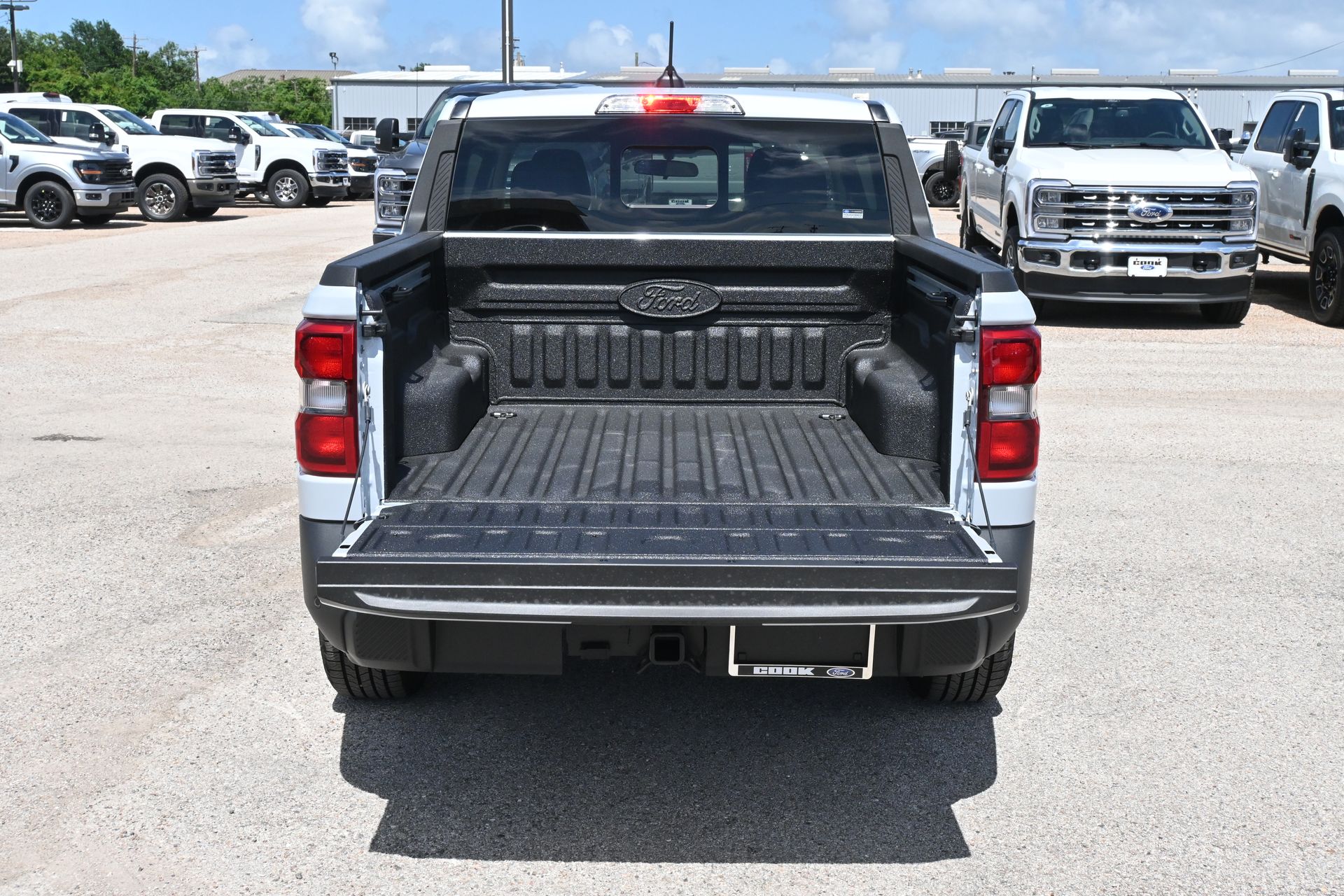 2026 Ford Maverick Lariat White at DeMontrond Ford